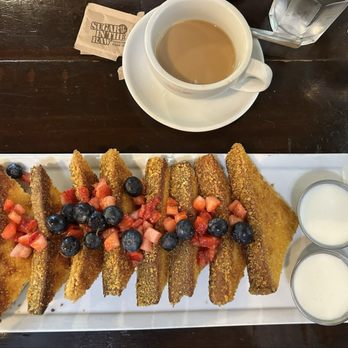 Blu Jam Café - French Toast - New American Near Me - Los Angeles, California