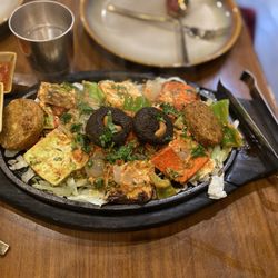 Khaati Peeti - Veg Assorted bbq sizzler