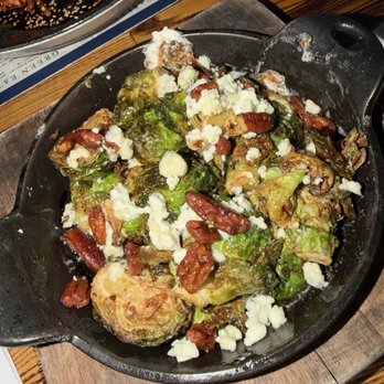 Bosscat Kitchen & Libations - MAPLE BUTTERED BRUSSELS - New American Near Me - Irvine, California