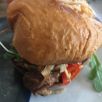 Pinch Kitchen - Brisket Slider - New American Near Me - Miami, Florida Pinch Kitchen - Brisket Slider - New American Near Me - Miami, Florida