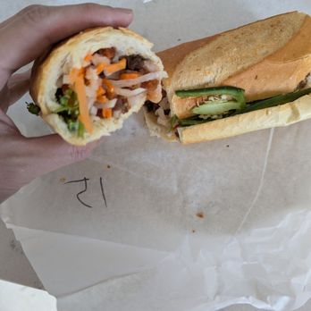 Paris Sandwiches - Showing split - Vietnamese Near Me - San Diego, California