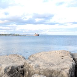 J.C. Saddington Park - View of Toronto Skyline