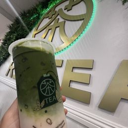 Strawberry matcha