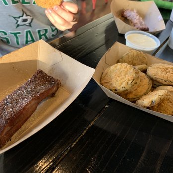 Sideways - Fried rib and fried pickles! - Barbeque Near Me - Rockwall, Texas