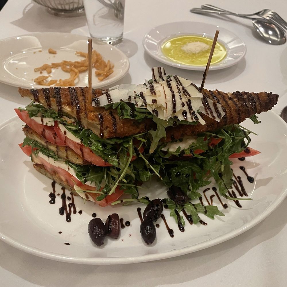 Carmine's - Eggplant Stack Shalom - Italian Near Me - Chicago, Illinois Carmine's - Eggplant Stack Shalom - Italian Near Me - Chicago, Illinois
