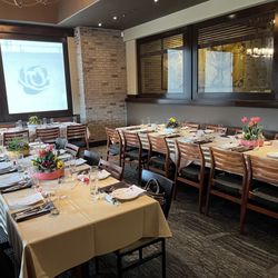 Rosewood Grill - Our bridal shower set up.