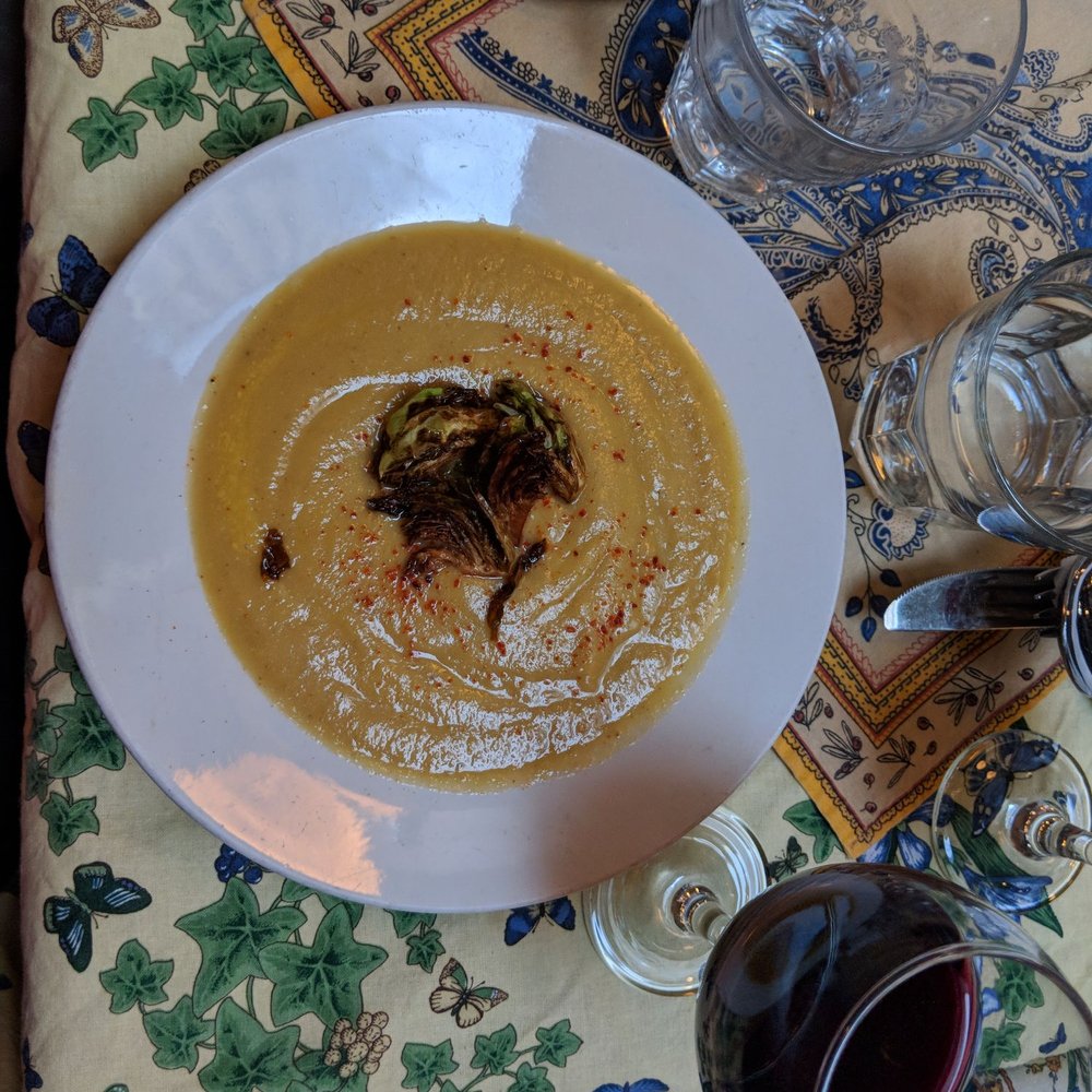 La Palette - Cauliflower soup - French Near Me - Toronto, Ontario La Palette - Cauliflower soup - French Near Me - Toronto, Ontario