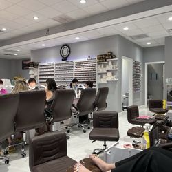 Logi Nails & Spa - Check out the wall of polish