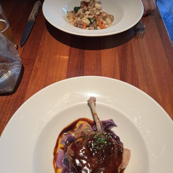 Le Cafe Cent-Dix - Duck confit and pork belly - French Near Me - Ithaca, New York