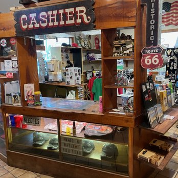 Wagon Wheel Restaurant - Gift shop. A lot of Route 66 memorabilia. - American Near Me - Needles, California Wagon Wheel Restaurant - Gift shop. A lot of Route 66 memorabilia. - American Near Me - Needles, California