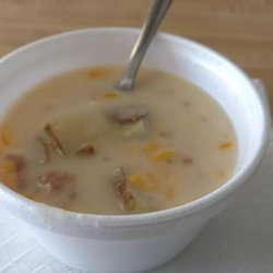 Tony's Park Place Cafe - Our soup of the day! This time its loaded baked potato!