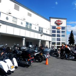 The House of Harley-Davidson - Front of the deaelrship
