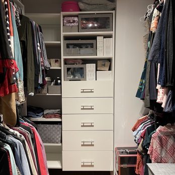 West Coast Organizers - Walk-in master closet. - Cabinetry Near Me - Chatsworth, California West Coast Organizers - Walk-in master closet. - Cabinetry Near Me - Chatsworth, California
