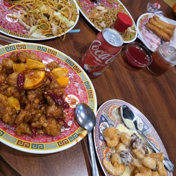 Chef P's - Honey walnut shrimp, orange chicken, chow mein and shrimp fried rice - Chinese Near Me - San Jose, California