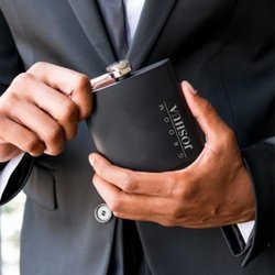 Trophy Loft - Flask for the Groom to enjoy on his special day!