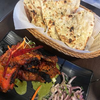 Himali Bistro - Tandoori Chicken & Garlic Naangarlic - Indian Near Me - Burlingame, California