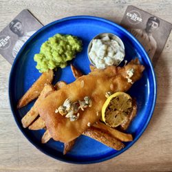 Exeter Arms - Half portion of the fish and chips
