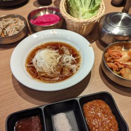 Side dishes; you can get refills on these! Side dishes; you can get refills on these!