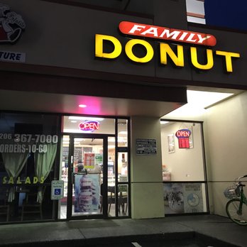 Family Donut Shop - Donuts Near Me - Seattle, Washington