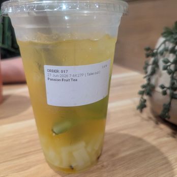 Earth Cafe - Passion Fruit Tea- they are all delicious!! The Tea does not disappoint. - Asian Fusion Near Me - Riverside, California Earth Cafe - Passion Fruit Tea- they are all delicious!! The Tea does not disappoint. - Asian Fusion Near Me - Riverside, California
