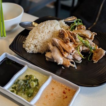 Green Zone - $16 Hainan Chicken Rice with Soup/Salad. Most popular dish. And is dairy free unlike Savoy. - Organic Stores Near Me - Temple City, California Green Zone - $16 Hainan Chicken Rice with Soup/Salad. Most popular dish. And is dairy free unlike Savoy. - Organic Stores Near Me - Temple City, California