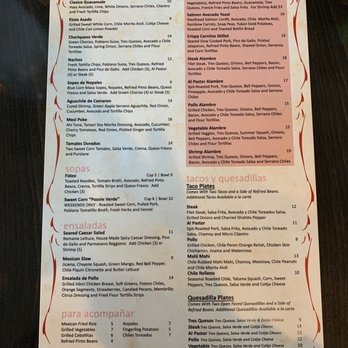 Descanso - Menu - Mexican Near Me - Costa Mesa, California Descanso - Menu - Mexican Near Me - Costa Mesa, California