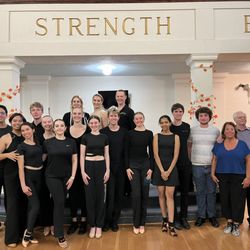 EdanSe Company & Ballroom - Workshop group with Katusha Demidova