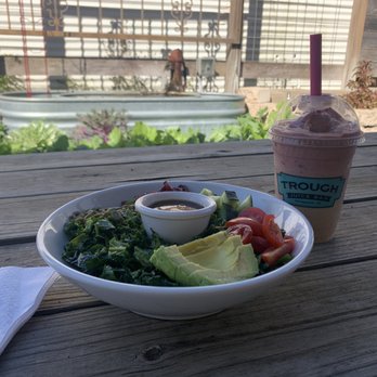 Trough Juice Bar - Super Trough Bowl and Ruby Sunset - Salad Near Me - Richmond, Texas