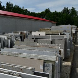 Rumford Stone - Showroom - Remnant Area in Slab Yard