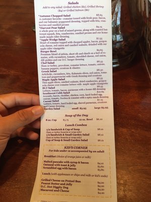 Menu photo 2 DC Coffee & Tea Co Mifflinburg, PA Menu photo 2 DC Coffee & Tea Co Mifflinburg, PA