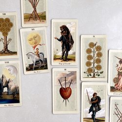 Page of Cups Tarot Readings - One of the many readings we offer, the Cauldron allows for a deep dive into your current life path.