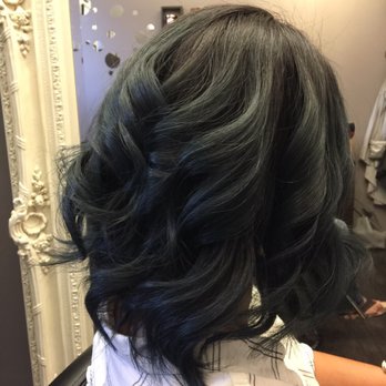 Cotton Hair Studio - Dark purple & blue nice gradation :) - Hair Stylists Near Me - West Hollywood, California Cotton Hair Studio - Dark purple & blue nice gradation :) - Hair Stylists Near Me - West Hollywood, California