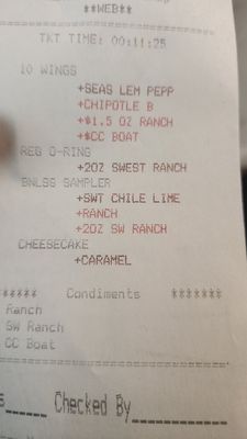 Buffalo Wild Wings by null