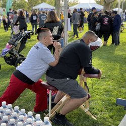Heavy Hands Massage - Heavy Hands Massage in the community. Out of the Darkness Walk 2019