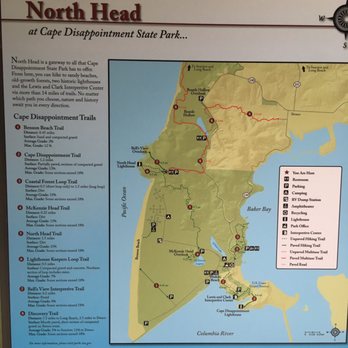 Cape Disappointment State Park - Map - Parks Near Me - Ilwaco, Washington Cape Disappointment State Park - Map - Parks Near Me - Ilwaco, Washington