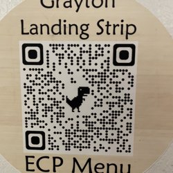 Grayton Beer Landing Strip - Scannable menu