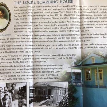 Locke Historic District - Brochure on boarding house - Landmarks & Historical Buildings Near Me - Walnut Grove, California Locke Historic District - Brochure on boarding house - Landmarks & Historical Buildings Near Me - Walnut Grove, California