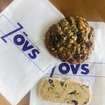 Zov's - Oatmeal & nuts cookie (upper); Almond Cranberry shortbread cookie (lower) - Mediterranean Near Me - Tustin, California Zov's - Oatmeal & nuts cookie (upper); Almond Cranberry shortbread cookie (lower) - Mediterranean Near Me - Tustin, California