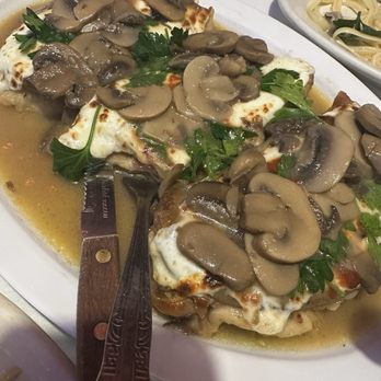 Ortobello Restaurant - Pollo alla Sorrentina with spaghetti - Italian Near Me - Brooklyn, New York