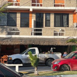 Cosme's Taqueria - This is the outside of the restaurant- it's really hard to identify otherwise!!!