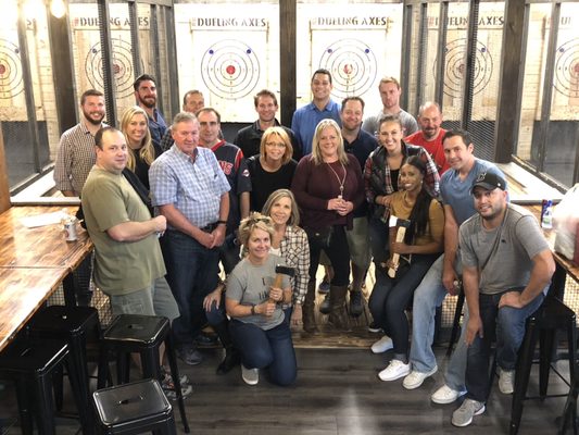 Dueling Axes Columbus Sports Bar by null