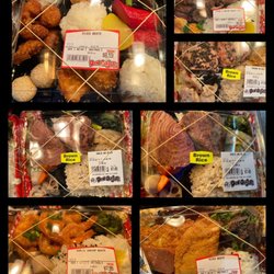 Don Quijote - Pearl City - Reasonable priced bento. Mix pack, garlic or furikake ahi, garlic shrimps, steak , and etc.