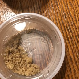 This is their idea of how much Brown Sugar you get for your sweet potato... This is their idea of how much Brown Sugar you get for your sweet potato...