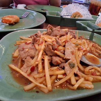 Thai House Restaurant - Bamboo with beef spicy - Thai Near Me - Redlands, California Thai House Restaurant - Bamboo with beef spicy - Thai Near Me - Redlands, California