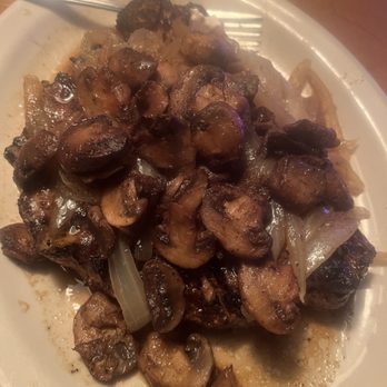 Texas Roadhouse - Porterhouse 28oz steak with mushrooms and onions - Steakhouses Near Me - Erie, Pennsylvania