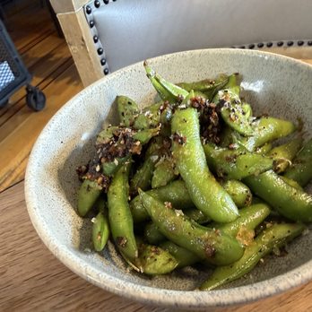 Bird & The Bottle - Charred Edamame - Bars Near Me - Santa Rosa, California