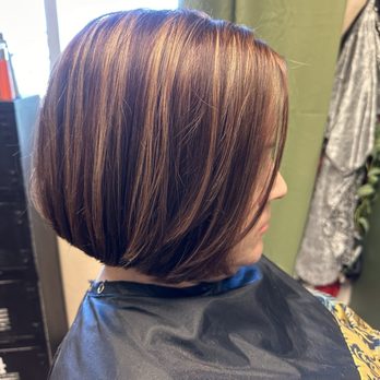 TM Hair Studio - Rich copper with caramel highlights - Hair Salons Near Me - Phoenix, Arizona TM Hair Studio - Rich copper with caramel highlights - Hair Salons Near Me - Phoenix, Arizona