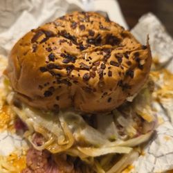 Jimbo's Famous Roast Beef - Roast beef sandwich (their biggest one)