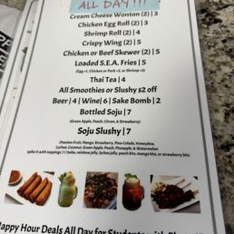 Menu 2025 Menu 2025