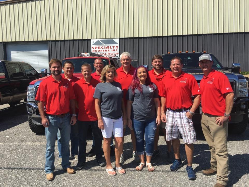 Slide of Specialty Roofers